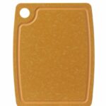 Tagliere in fibra di legno. , HENDI, Marrone, 370x275x(H)6mm