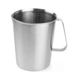 Caraffa graduata acciaio, HENDI, 2L, ⌀140x(H)170mm