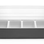 Scatola degli ingredienti – 4 contenitori, BarUp, 480x150x(H)100mm