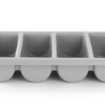 Contenitore per posate, HENDI, Grigio chiaro, 530x325x(H)100mm