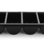 Contenitore per posate, HENDI, Nero, 530x325x(H)100mm