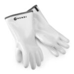 Guanti con rivestimento in silicone, HENDI, Bianco, 2 pezzi, (L)330mm