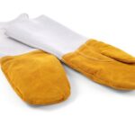 Muffole da barbecue in pelle resistenti al calore, 2 pezzi, HENDI, 2 pezzi, (L)460mm
