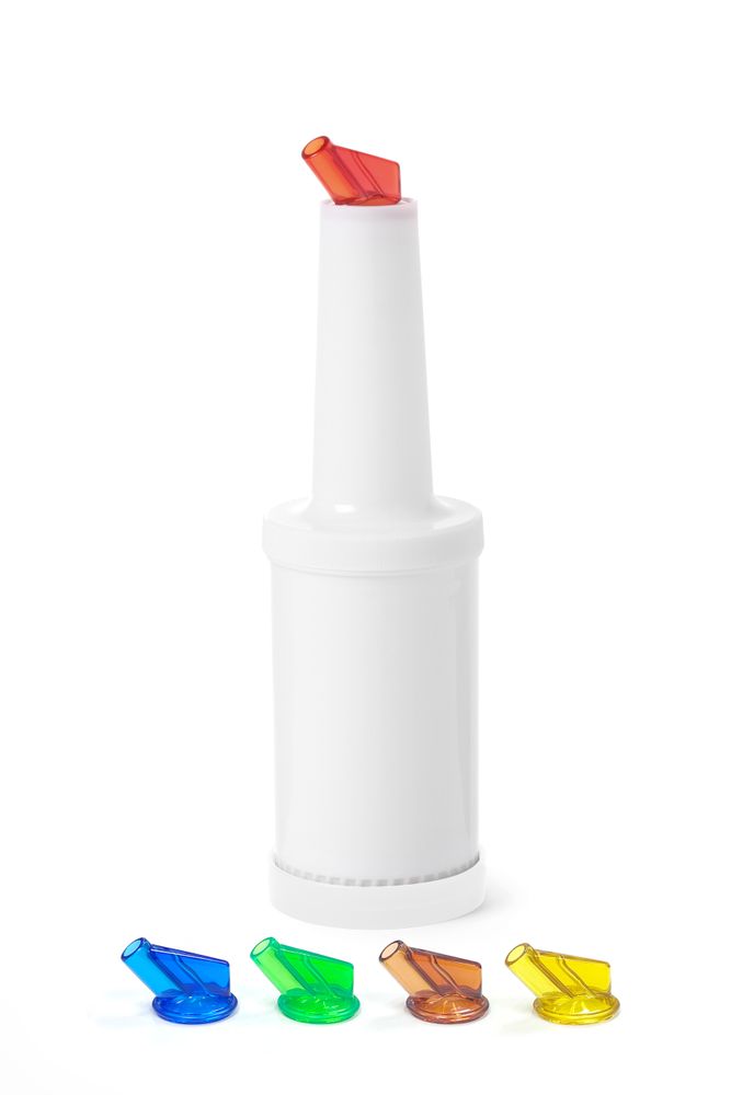 Bottiglie & bricchi dosatori, BarUp, 0,8L, Bianco, ⌀90x(H)300mm - immagine 1