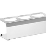 Supporto per dispenser., HENDI, 3 alloggiamenti ø57 mm, 229x90x(H)78mm
