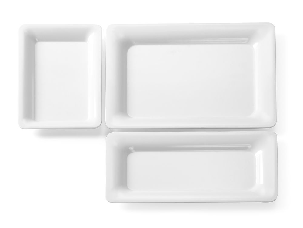 566015_566022_566046_melamina_gr_02_IMG_2160 Vassoio gastronorm con bordo sottile, HENDI, GN 1/2, 325x265x(H)20mm - immagine 1