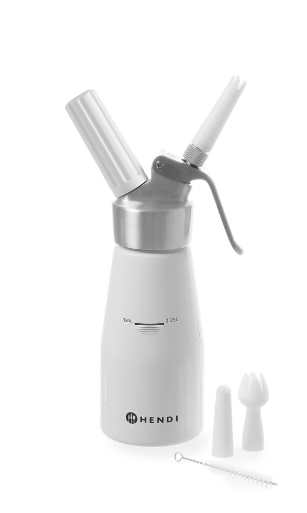 588031_2020 Sifone per panna, HENDI, Kitchen Line, 0,25L, ⌀80x(H)200mm - immagine 1