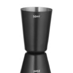 Jigger. 25/50 ml, BarUp, Nero, ⌀45x(H)86mm
