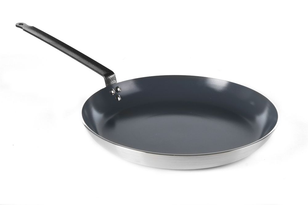 627655 Padella per frittura, HENDI, ⌀390x(H)50mm - immagine 1
