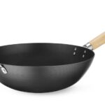 Wok con manico in legno, HENDI, ⌀324x565mm