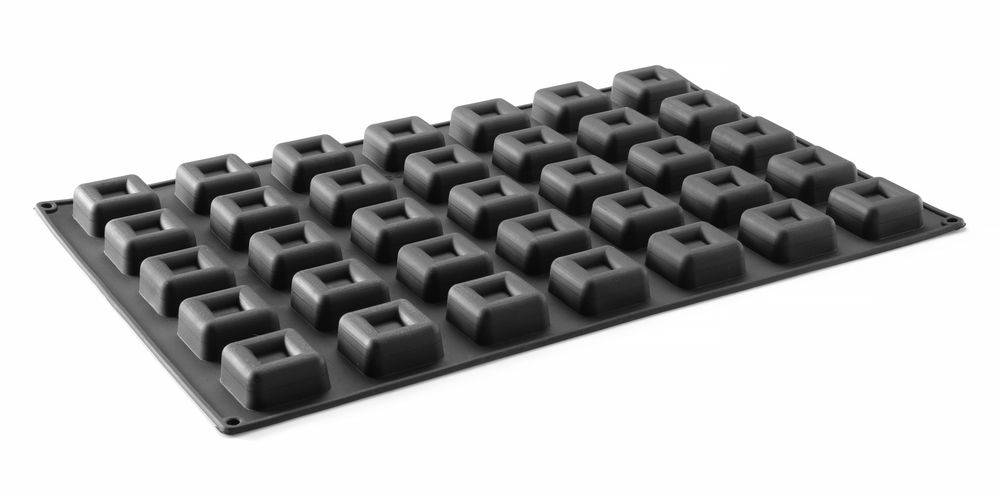 677261_OBW_2023_03_IMGP6045 Forma in silicone quadrate, HENDI, 570x375x(H)25mm, Quadrato - immagine 1