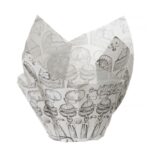 Cestino in carta oleata preformata - 150 pezzi, HENDI, 150 pezzi, 160x160x(H)50mm