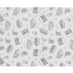 Carta antigrasso, HENDI, 500 pezzi, 250x350mm