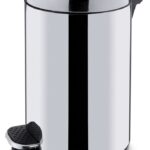 Serbatoio dei rifiuti con pedale rotondo e contenitore interno, HENDI, 30L, ⌀300x(H)650mm