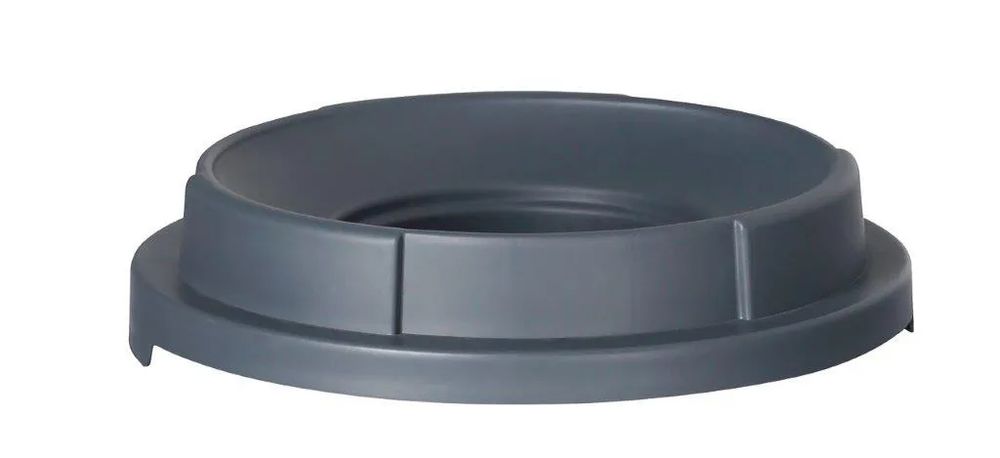 691427 Coperchio per contenitore dei rifiuti rotondo con apertura, AmerBox, compatibile con 691403, ⌀510x(H)120mm - immagine 1