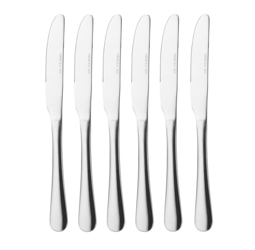 764404_OBW_2022_01_IMGP0501 Coltello da tavola - 6 pezzi, HENDI, Profi Line, 6 pezzi, (L)225mm - immagine 1