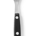 Forchetta per bistecca - 6 pezzi, HENDI, Profi Line, Nero, 6 pezzi, (L)200mm