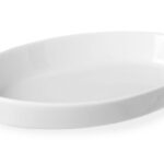 Terrina ovale da forno, HENDI, 0,35L, 262x140x(H)33mm