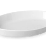 Terrina ovale da forno, HENDI, 0,8L, 324x185x(H)38mm