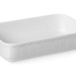 Terrina rettangolare Rustica, HENDI, 2,3L, 282x192x(H)65mm