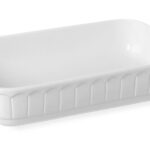 Terrina rettangolare Rustica, HENDI, 4,8L, 380x260x(H)70mm