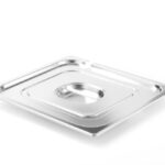 Coperchio per teglie GN con scanso per cucchiaio, HENDI, Profi Line, GN 2/3, 354x325mm