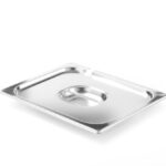 Coperchio per teglie GN con scanso per cucchiaio, HENDI, Profi Line, GN 1/2, 265x325mm