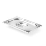 Coperchio per teglie GN con scanso per cucchiaio, HENDI, Profi Line, GN 1/4, 265x162mm