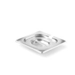 Coperchio per teglie GN con scanso per cucchiaio, HENDI, Profi Line, GN 1/6, 176x162mm