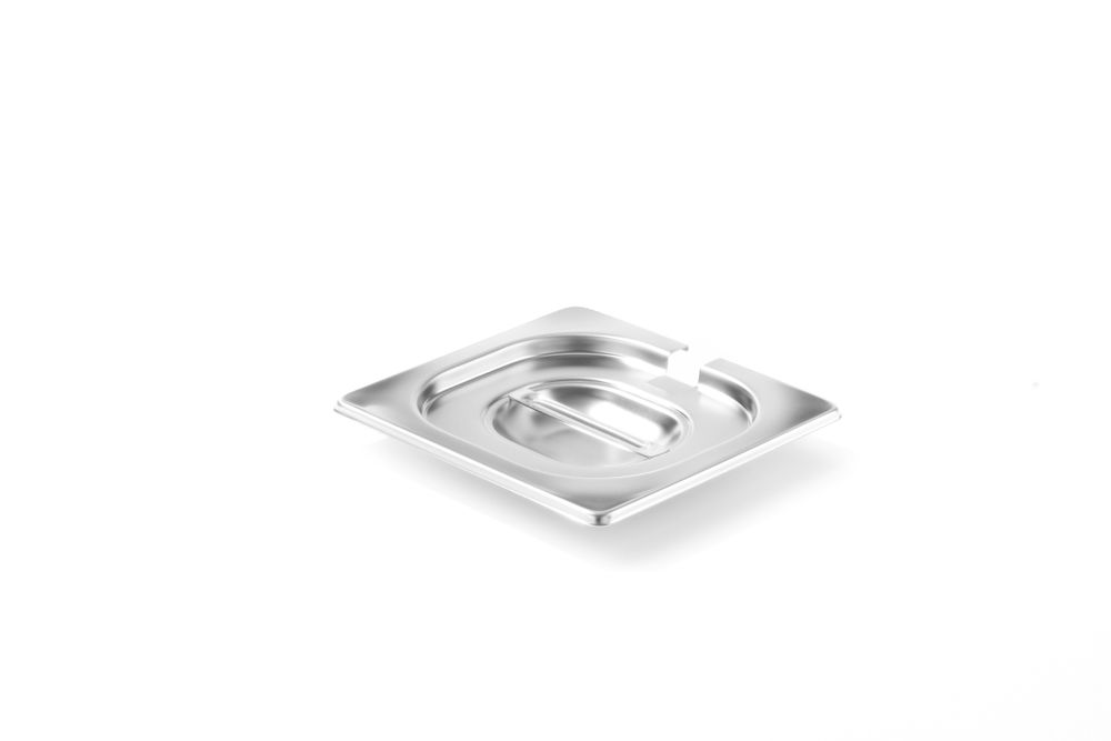 805152 Coperchio per teglie GN con scanso per cucchiaio, HENDI, Profi Line, GN 1/6, 176x162mm - immagine 1