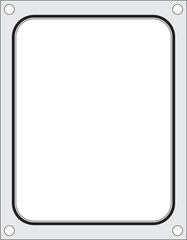 805572_2021 Matrice sigillante per vaschette, HENDI, recipiente 227x178 mm - immagine 1
