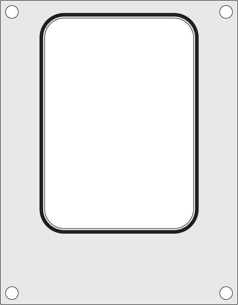 805664_2021 Matrice sigillante per vaschette, HENDI, recipiente 187x137 mm - immagine 1
