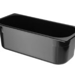 Vasca da gelato in policarbonato, HENDI, 5L, Nero, 360x165x(H)120mm