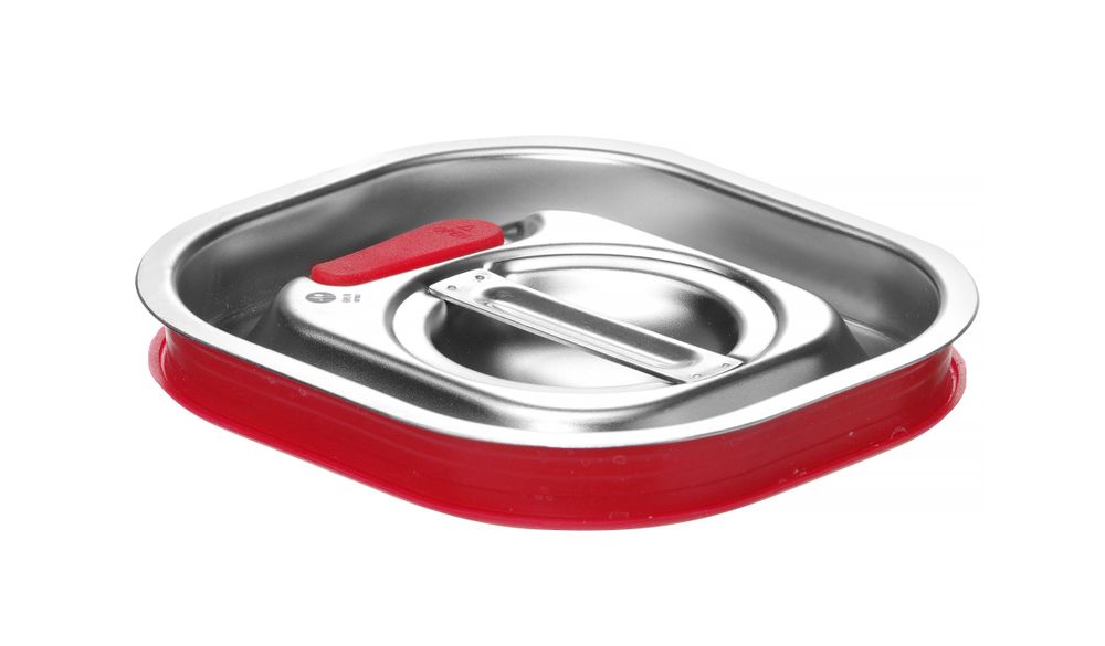 807651_OBW_2024_01_IMGP1287 Coperchio per contenitori GN con bordo in silicone, HENDI, Kitchen Line, GN 1/6, 156x142mm - immagine 1