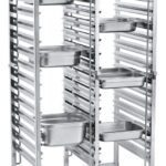 Carrello portateglie doppio - 30 x GN 1/1, HENDI, 798x610x(H)1710mm