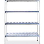 Scaffale di stoccaggio, alluminio, HENDI, 1280x405x(H)1685mm