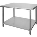 Tavolo di lavoro centrale, HENDI, Budget Line, 1200x600x(H)850mm