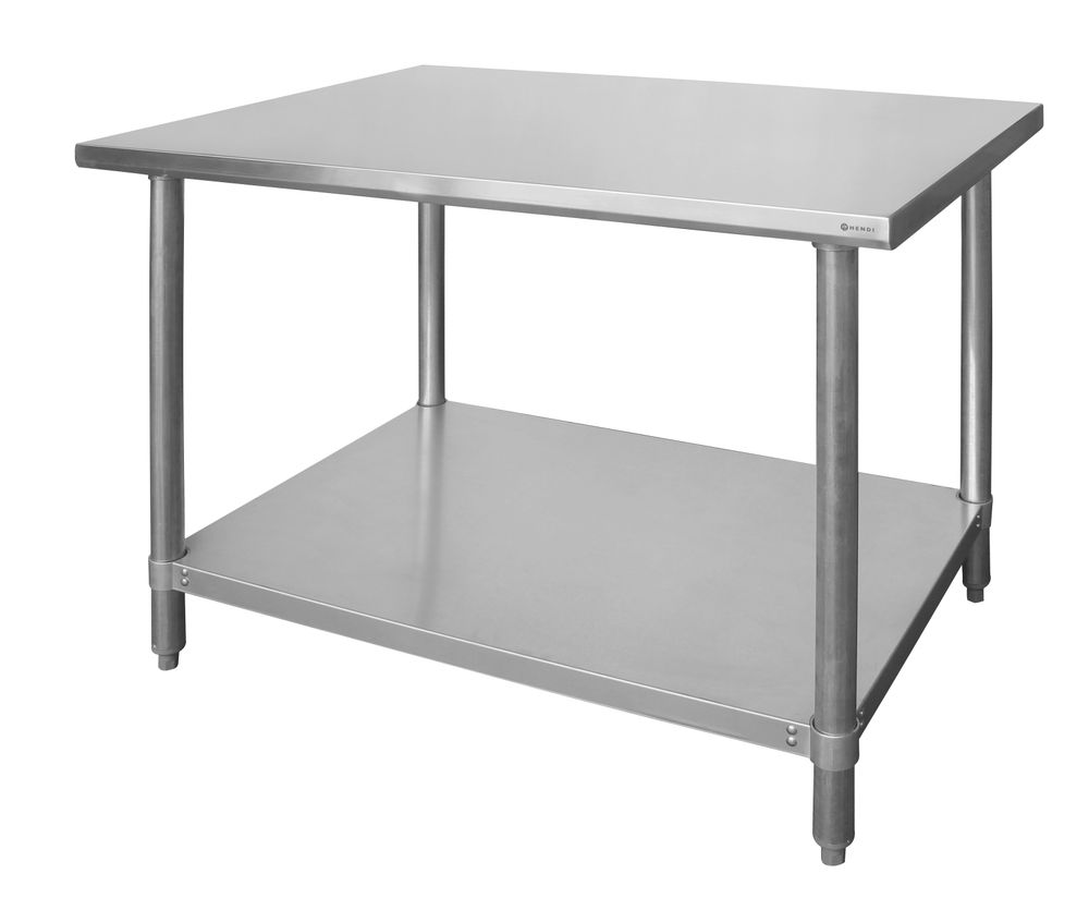 812440_812457_812464_812471_812488 Tavolo di lavoro centrale, HENDI, Budget Line, 1000x600x(H)850mm - immagine 1