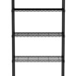 Scaffale di stoccaggio con 5 ripiani, HENDI, Nero, 910x455x(H)1830mm