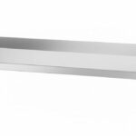 Ripiano a parete, con 2 staffe, HENDI, 1000x300x(H)250mm