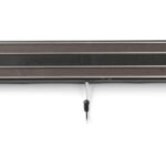 Calamita per coltelli con ganci, HENDI, 3 ganci, Nero, (L)340mm