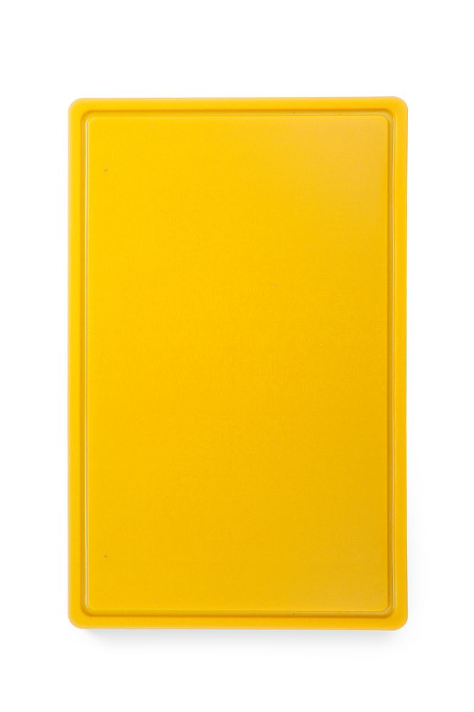 826058 Tagliere HACCP Gastronorm 1/1, HENDI, GN 1/1, Giallo, 530x325mm, rettangolare - immagine 1
