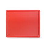 Taglieri HACCP Gastronorm 1/2, HENDI, GN 1/2, Rosso, 325x265mm, rettangolare