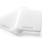 Tagliere con manico, HENDI, Bianco, 300x200mm, rettangolare