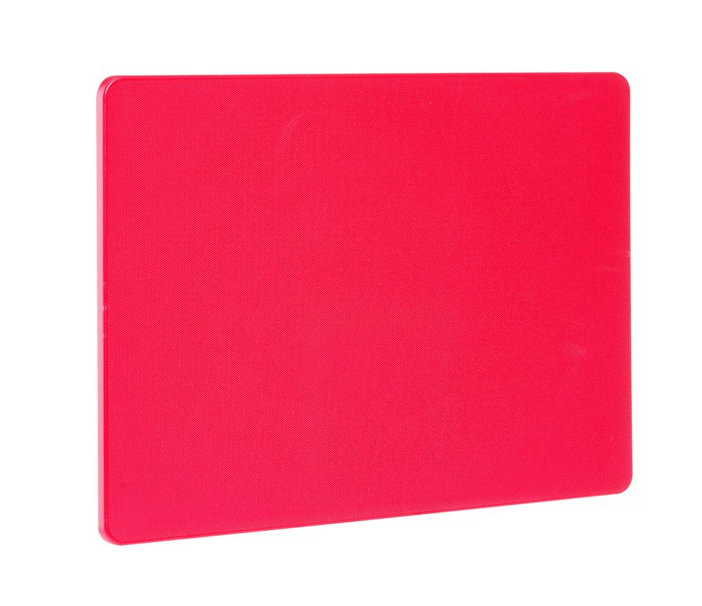 827116 Tagliere HACCP 600x400, HENDI, Rosso, 600x400mm - immagine 1
