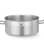 Pentola per stufato bassa, senza coperchio, HENDI, Profi Line, 2,8L, ⌀200x(H)90mm