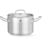 Pentola per stufato media - con coperchio, HENDI, Profi Line, 2,1L, ⌀160x(H)110mm