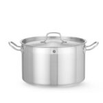 Pentola per stufato media - con coperchio, HENDI, Profi Line, 10,3L, ⌀280x(H)170mm