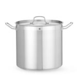 Pentola da stufato alta - con coperchio, HENDI, Profi Line, 24L, ⌀320x(H)300mm