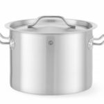 Pentola da stufato con coperchio, HENDI, Budget Line, 9L, ⌀250x(H)180mm